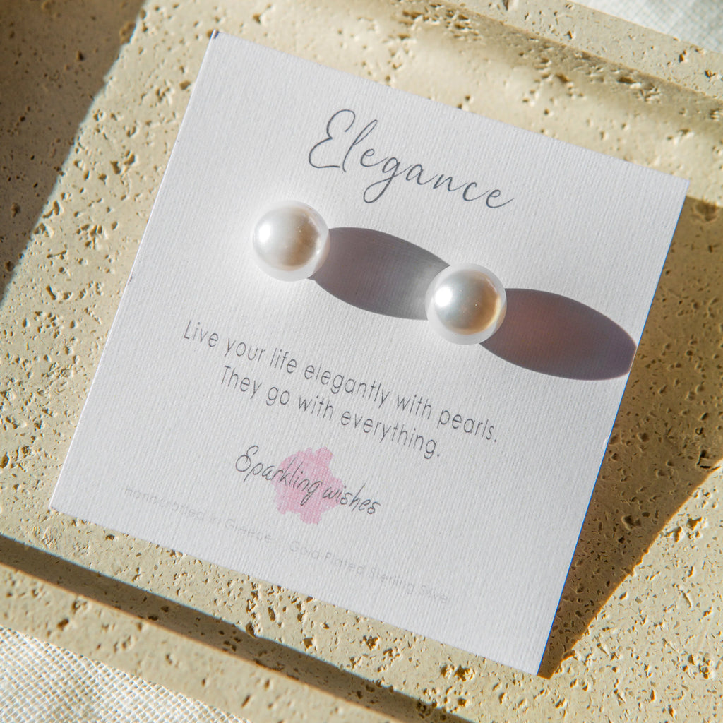Orecchini Elegance con perla