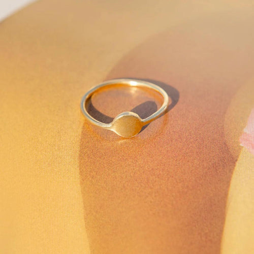 anello a forma di cerchio in argento sparkling wishes