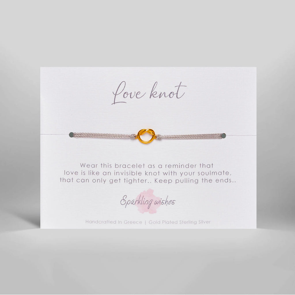 bracciale love knot sparkling wishes italia