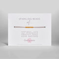 bracciale argento sparkling beads of happiness