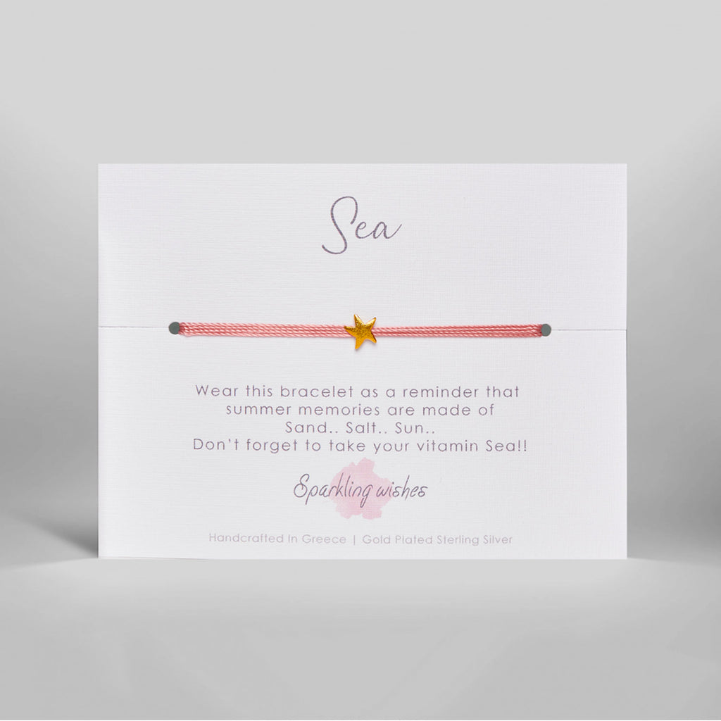 bracciale per bambini a forma di stella marina Sparkling Wishes