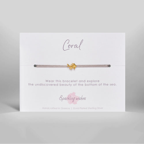 bracciale coral a forma di corallo