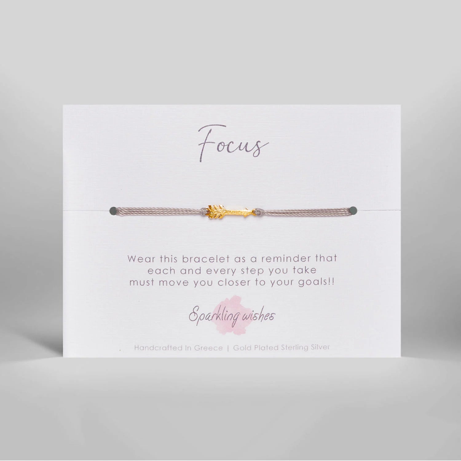 bracciale a forma di freccia sparkling wishes focus