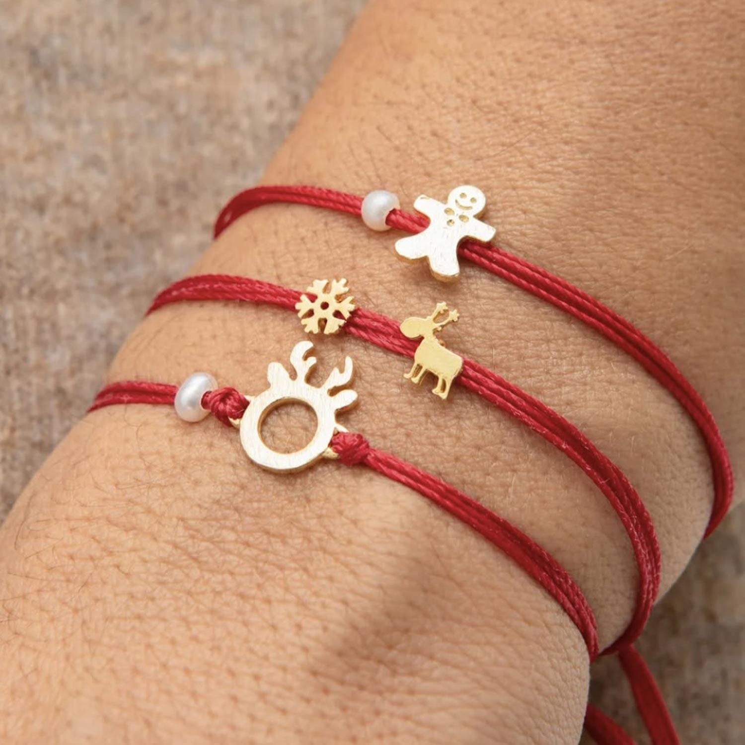 bracciale omino focaccina idea regalo natale