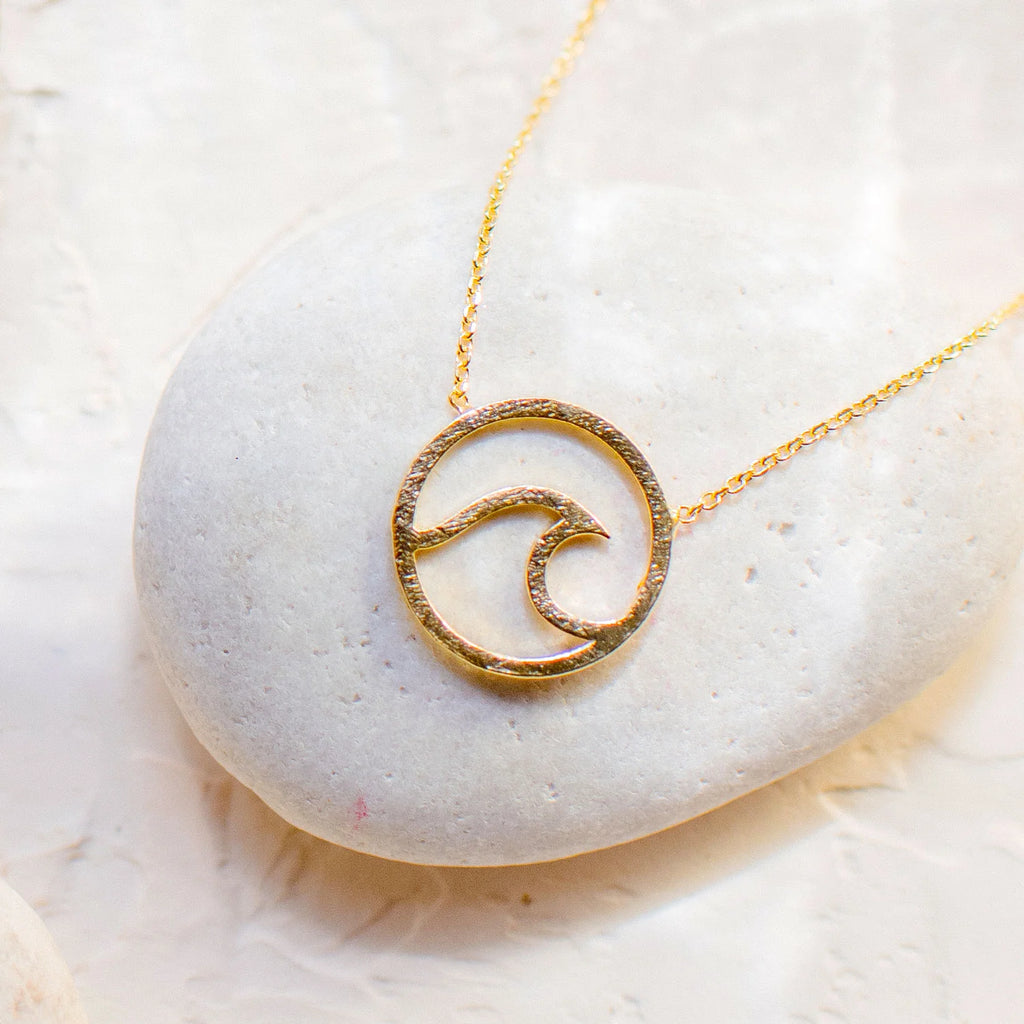 collana a forma di onda Waves Sparkling Wishes