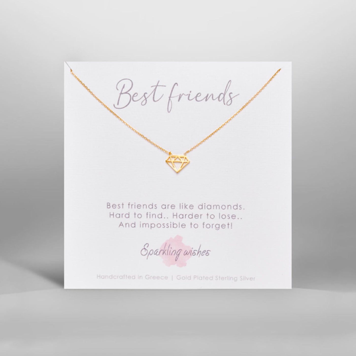 collana best friends diamante sparkling wishes italia