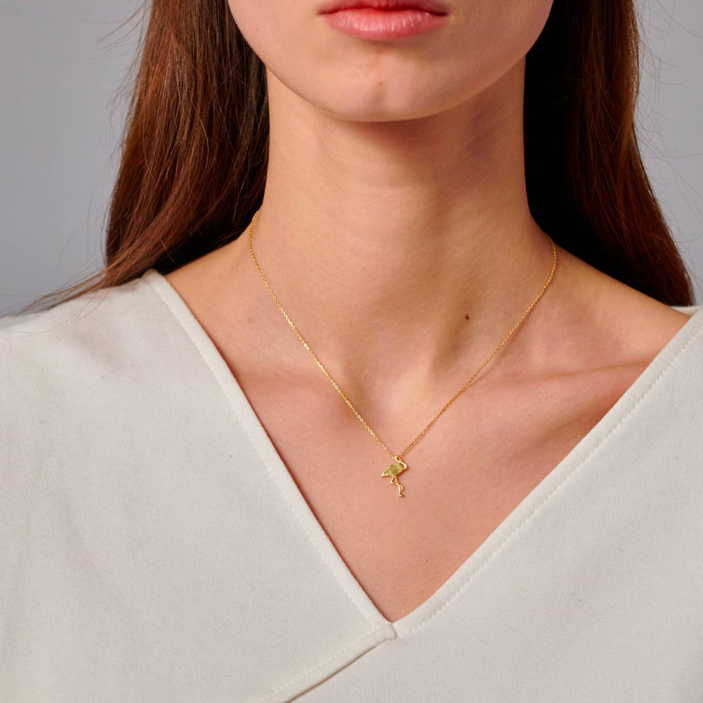 collana flamingo be different sparkling wishes