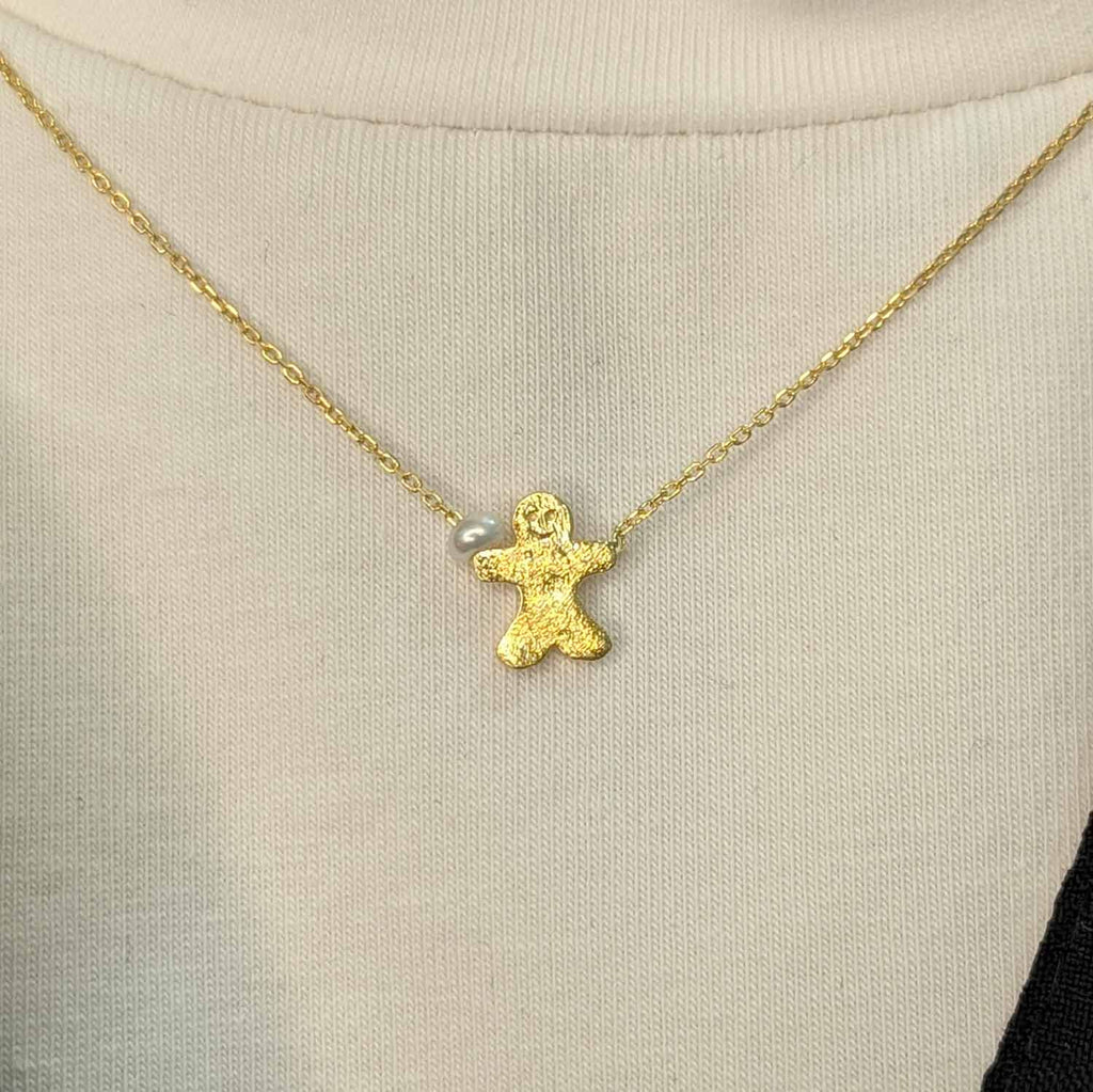 collana omino focaccina