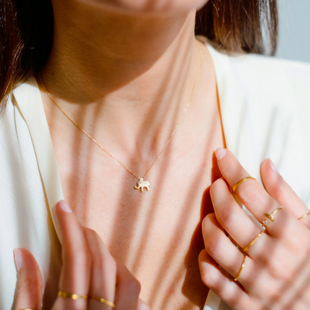 collana good fortune sparkling wishes italia elefantino