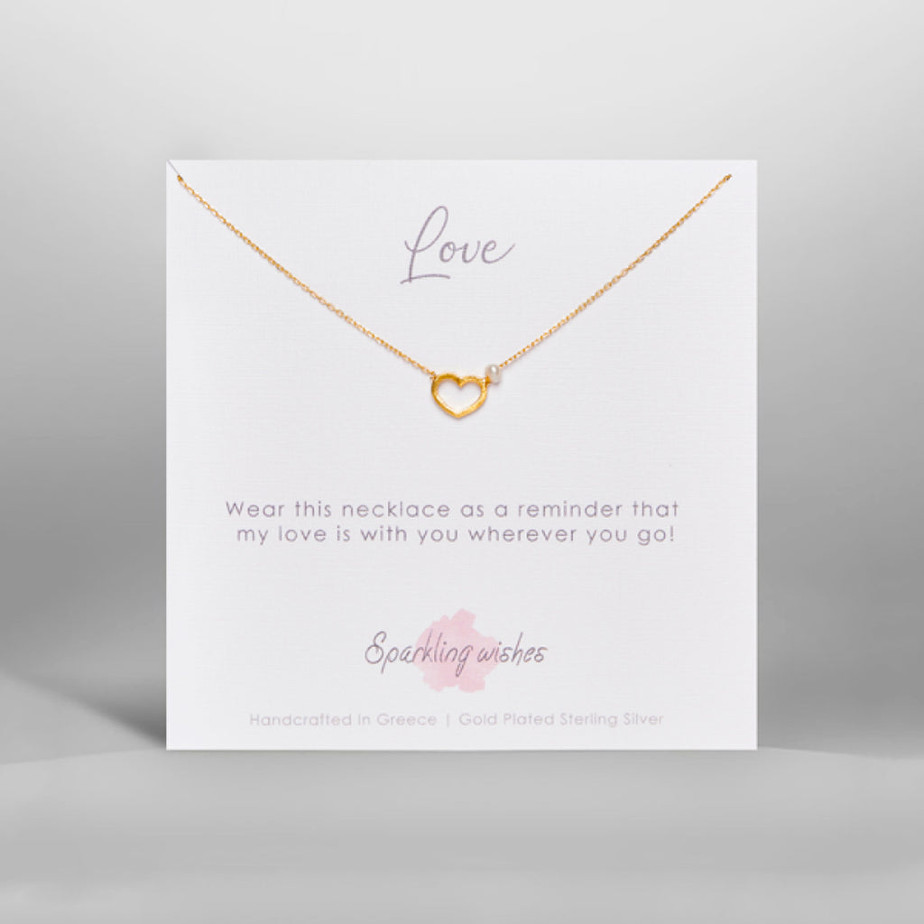 collana love cuore idea regalo per ragazza
