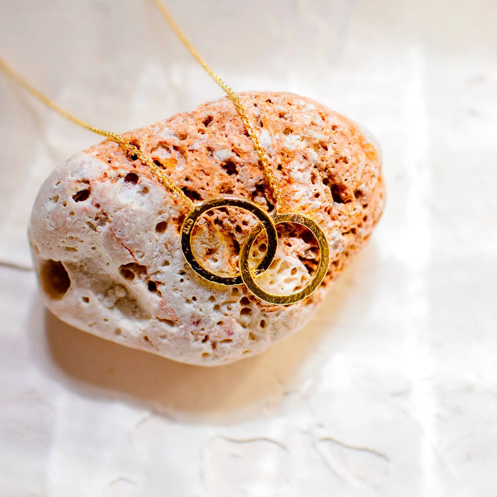 Collana Together Sparkling Wishes Italia cerchi intrecciati