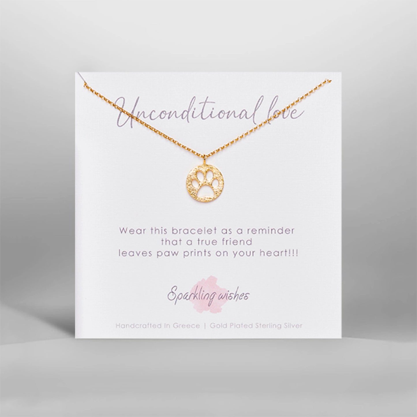 Collana Unconditional Love per chi ama i gatti