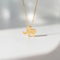 good fortune collana a forma di elefante sparkling wishes
