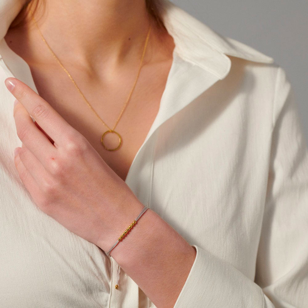 idea regalo bracciale in argento buon augurio per le feste