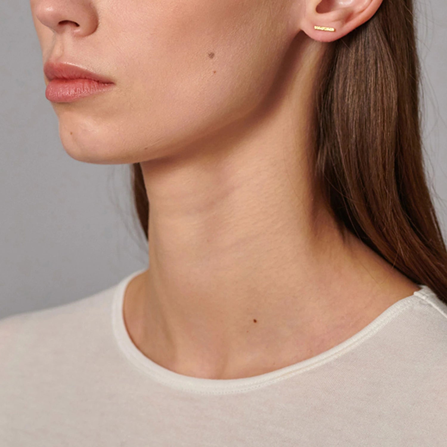 orecchini geometrici lineari Bars Sparkling Wishes