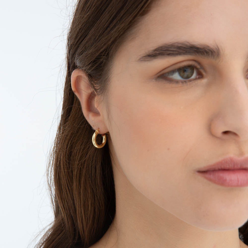 orecchini a cerchio piccolo Sparkling Wishes