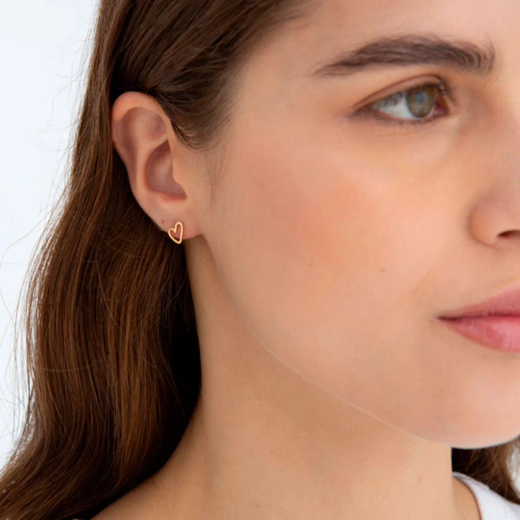 Orecchini Heart a forma di cuoricino Sparkling Wishes