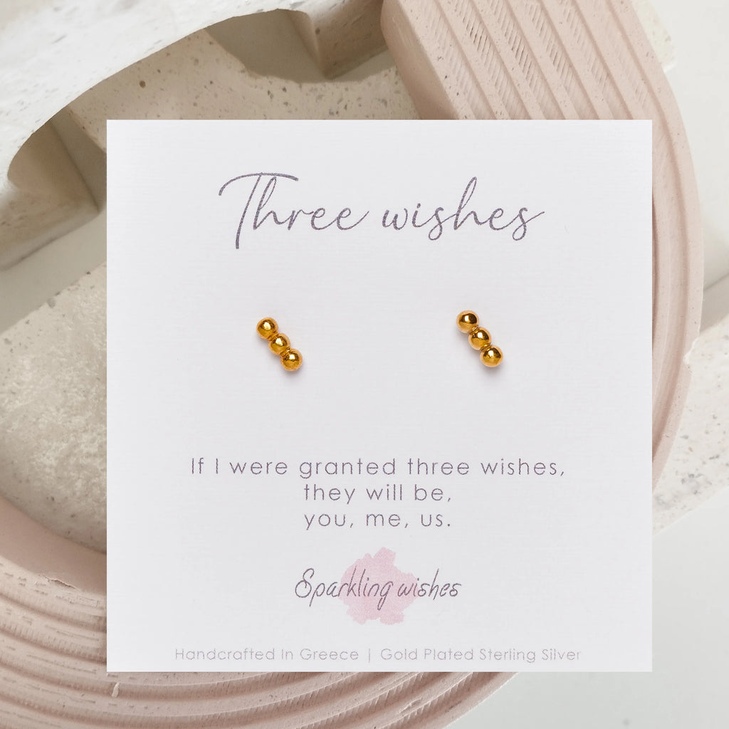 Orecchini Three Wishes